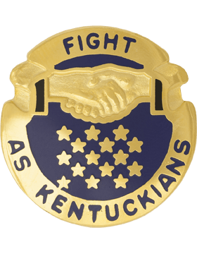 Kentucky State Headquarters Army National Guard Unit Crest