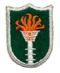 Korean Command Zone cloth patch