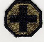 Korean Medical Command Subdued patch - Saunders Military Insignia