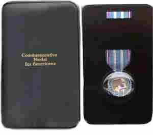 Korean War Commemorative with box Medal - Saunders Military Insignia