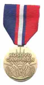 Kovoso Campaign Full Size Medal