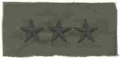 Lieutenant General Officers Rank insignia - Saunders Military Insignia