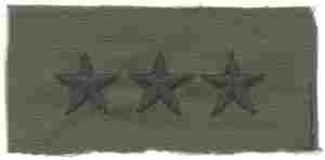 Lieutenant General Officers Rank insignia