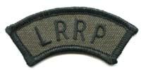Long Range Reconnaissiance Patrol Tab in green subdued - Saunders Military Insignia