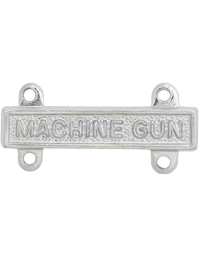 Machine Gun Qualification Bar - Saunders Military Insignia