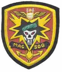 MACV SOG (Special Forces) -early design, Patch - Saunders Military Insignia