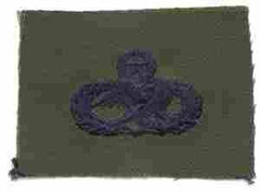 Maintenance Badge, Cloth, Subdued - Saunders Military Insignia