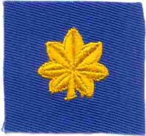 Major on blue USAF Officer Rank