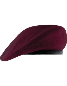 Maroon Beret - Saunders Military Insignia