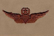Master Aviator desert Army Wing