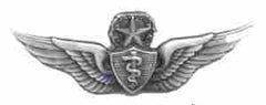 Master Flight Surgeon wing - Saunders Military Insignia