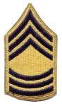 Master Sergeant Army Combat Chevron - Saunders Military Insignia