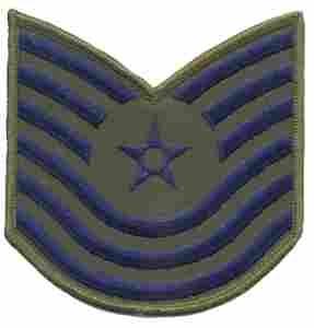 Master Sergeant, USAF Chevron (-1994) - Saunders Military Insignia