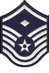 Master Sergeant with Diamond USAF Chevron (1994-) - Saunders Military Insignia