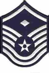 Master Sergeant with Diamond USAF Chevron (1994-) - Saunders Military Insignia