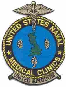 Medical Clinics UK Navy Medical Patch - Saunders Military Insignia