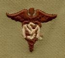 Medical Service MS Decal - Saunders Military Insignia