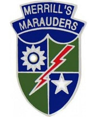 Merrill's Marauders Pin metal hat pin - Saunders Military Insignia