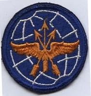 Military Air Trans East Patch, Authentic WWII Repro Cut Edge - Saunders Military Insignia