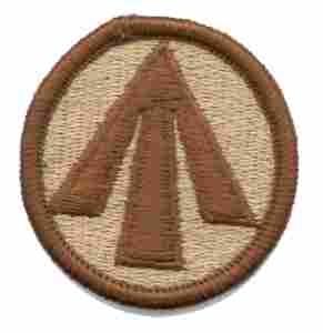 Military Traffic Management, Patch, desert subdued