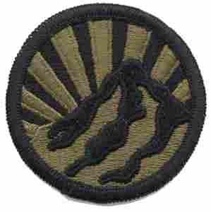 Montana National Guard subdued patch