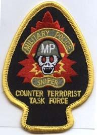 MP Sniper Counter Terrorist Task Force Full Color Patch