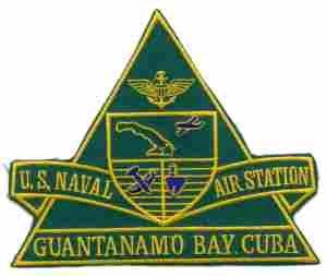 NAS Guantanamo Bay Naval Air Station patch - Saunders Military Insignia