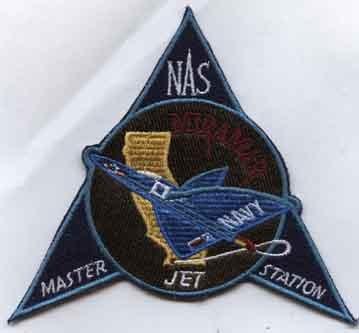 NAS Jet Miramar Master Jet Station Patch