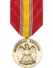 National Defense Full Size Medal - Saunders Military Insignia