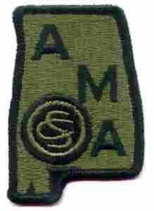 Alabama National Guard OCS subdued patch