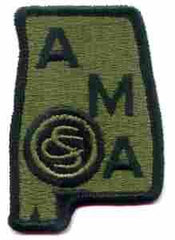 National Guard OCS Alabama subdued patch - Saunders Military Insignia