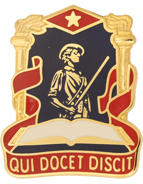 National Guard Pro Education Center Unit Crest - Military Display and Ceremony Emblem