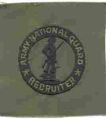 National Guard Recruiter Army ID Badge - Saunders Military Insignia