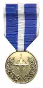 NATO Kosovo Full Size Medal - Saunders Military Insignia
