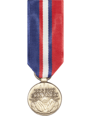 NATO Kosovo Medal Miniature Medal - Saunders Military Insignia