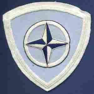 Nato Military Police Custom made Cloth Patch - Saunders Military Insignia