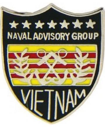 Naval Advisory Group in VIETNAM hat pin