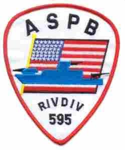 Navy River Division 595 Vietnam Patch