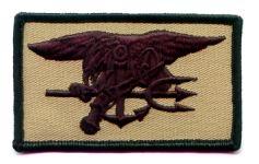Navy Seal Badge in Desert new design - Saunders Military Insignia