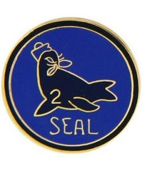 Navy Seal Team 2 metal hat pin