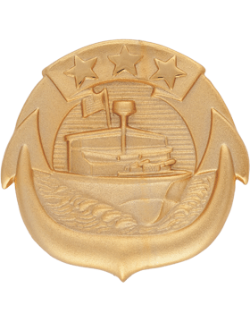 Navy Small Craft Officer Miniature Badge