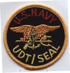 Navy UDT Seal Patch - Saunders Military Insignia