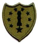 New Hampshire National Guard Subdued Patch - Military Specification Army Insignia