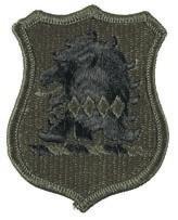 New Jersey National Guard Army ACU Patch with Velcro - Military Specification Approved