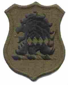 New Jersey National Guard Military Insignia Subdued Patch