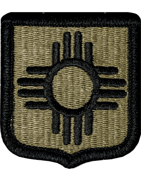 New Mexico National Guard Subdued Patch - US Army Military Insignia