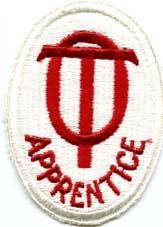 Occ Therapy Apprent cloth patch Patch, Cut Edge