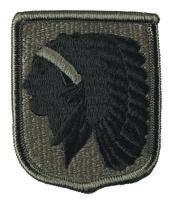 Oklahoma, Army ACU Patch with Velcro