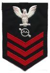 Operations Specialist US Navy Rating in black