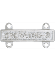 Operator S qualification bar - Saunders Military Insignia